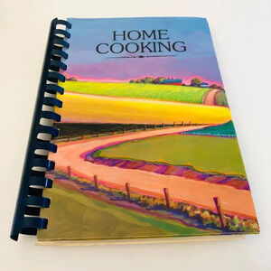 Vintage Cookbook "Home Cooking" Friends of 4-H and FFA Texas